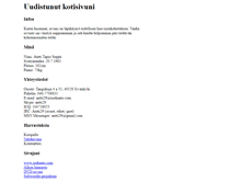 Tablet Screenshot of antti29.isokaato.com